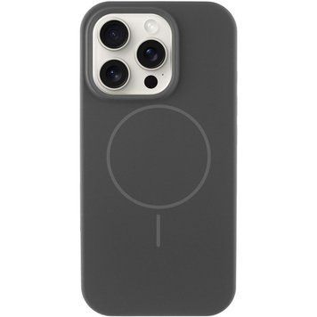 Чехол Silk Full Protective with Magnetic Fit для Apple iPhone 15 Pro (6.1") Серый / Dark Gray ILSO-00000076454-21 фото