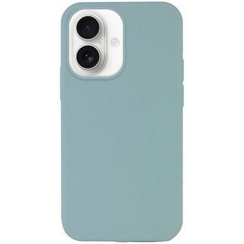Силиконовый чехол Silk Full Protective для iPhone 16 (6.1") Turquoise 777-10198 фото