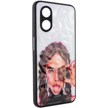 TPU+PC чохол Prisma Ladies для Oppo A58 4G Chocolate 777-07179 фото