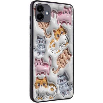 Чохол TPU+PC Prisma Fluffie для Samsung Galaxy A06 Kittens 777-04242 фото