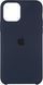Силиконовый чехол для iPhone 11 Dark Blue 208-00222 фото