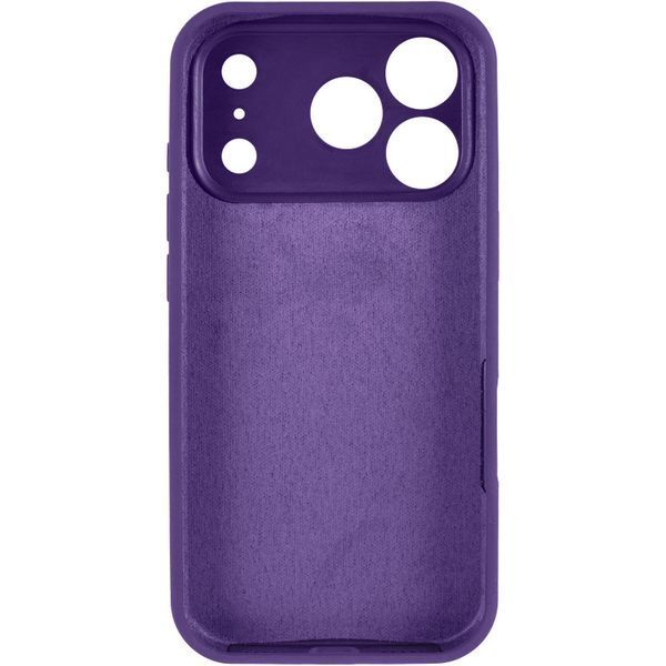 Силіконовий чохол Silk Full Camera Protective для Apple iPhone 17 Pro Max / 18 Pro Max (6.9") Amethyst 777-09548 фото