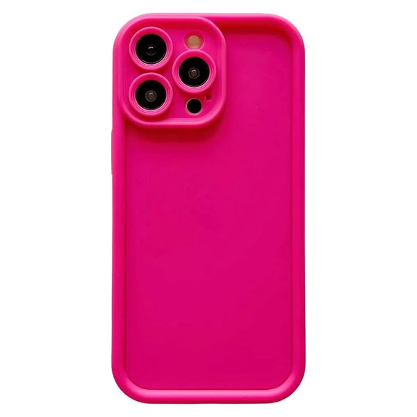 Чехол Shock Sides Resistant для iPhone 15 Electric Pink 208-02410 фото