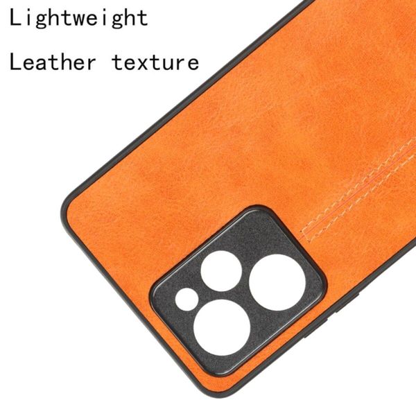 Чехол Cosmiс Leather Case для Poco X5 Pro 5G Orange 666-00102 фото