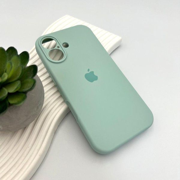 Силіконовий чохол з закритою камерою для iPhone 17 Turquoise 666-04182 фото