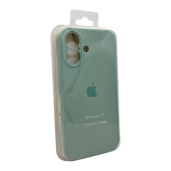 Силіконовий чохол з закритою камерою для iPhone 17 Turquoise 666-04182 фото