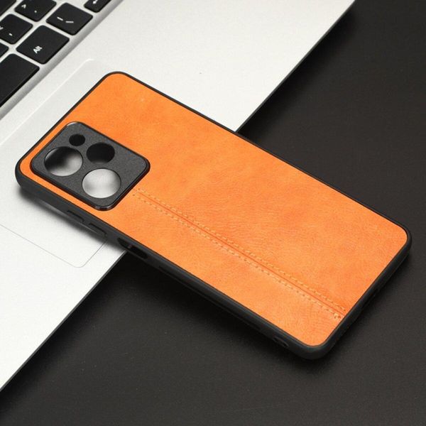 Чохол Cosmiс Leather Case для Poco X5 Pro 5G Orange 666-00102 фото