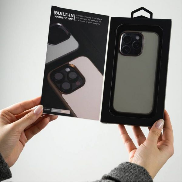 Чехол Proove Sapphire Case with Magnetic Ring iPhone 17 Pro Max Desert Titanium 656-05135 фото