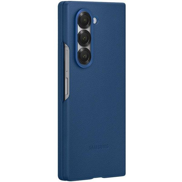 Шкіряний чохол Leather Case для Samsung Galaxy Z Fold6 Navy 555-03228 фото