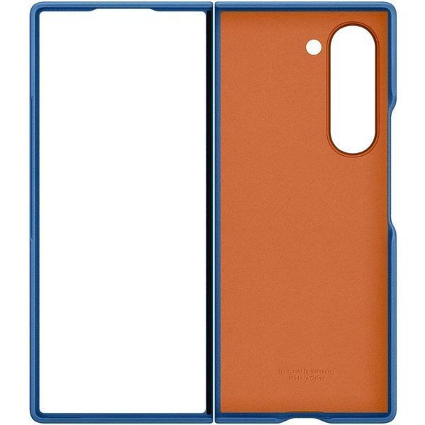 Шкіряний чохол Leather Case для Samsung Galaxy Z Fold6 Navy 555-03228 фото