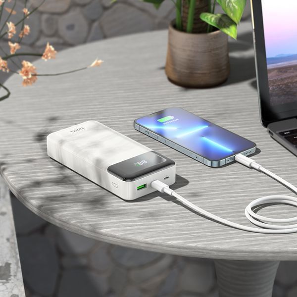 Портативний акумулятор Hoco J102A Cool figure 20000mAh PD20W+QC3.0 Чорний 216-00086 фото