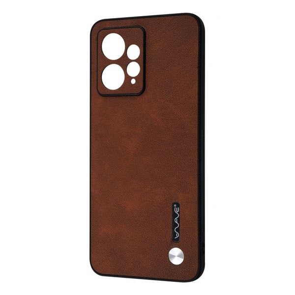 Чохол WAVE Leather Case Xiaomi Redmi Note 12 4G Dark Brown 777-01235 фото