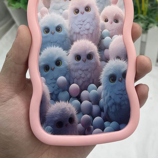 Чехол TPU Cloudy Pictures для Xiaomi Redmi 12C / Poco C55 Owls 555-01264 фото