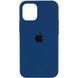 Силиконовый чехол для iPhone 14 Pro Navy Blue 666-00843 фото