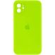 Силіконовий чохол з квадратними бортиками для iPhone 11 Light Greeen 208-00860 фото