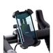 Велодержатель для мобильного Usams US-ZJ064 Cycling Shockproof Phone Holder Black 656-00414 фото 3