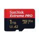 Карта пам'яті microSDXC (UHS-1 U3) SanDisk Extreme Pro A2 1TB class 10 V30 (R200MB/s,W140MB/s) (adapter) SDSQXCD-1T00-GN6MA фото 1