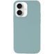 Силиконовый чехол Silk Full Protective для iPhone 16 (6.1") Turquoise 777-10198 фото
