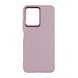 Чехол Silicone Cover Metal frame для Xiaomi Redmi Note 12 4G Pink sand 208-03511 фото