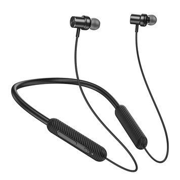 Бездротові спортивні навушники HOCO ES70 Armour neck-mounted BT earphones Black 6942007611602 фото