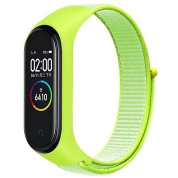 Ремешок Nylon New для Xiaomi Mi Band 3/4/5/6/7 Light Green 212-01763 фото
