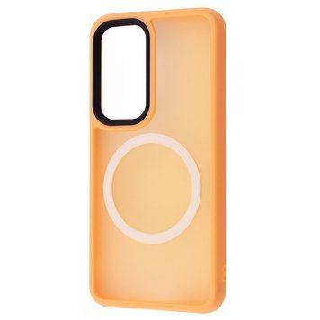 Чохол WAVE Matte Insane Case with Magnetic Ring для Samsung Galaxy S24/S25 Orange 656-07744 фото