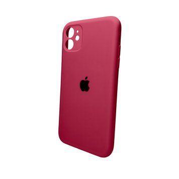 Силиконовый чехол закрытая камера для iPhone 11 Pro Max Maroon 113-00035 фото
