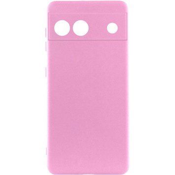 Чохол Silicone Cover Lakshmi Full Camera для Google Pixel 6a Pink 777-06871 фото