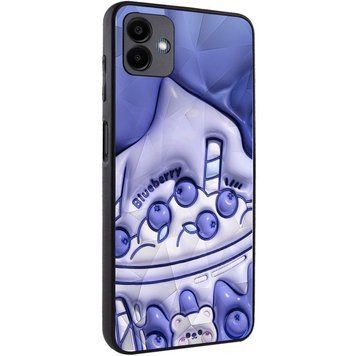 Чохол TPU+PC Prisma Fluffie для Samsung Galaxy A06 Blueberry 777-04243 фото