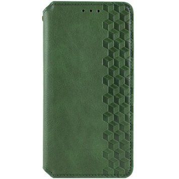 Чехол-книжка Rubic Leather для Xiaomi Redmi 13C 4G/POCO С65 Green 666-02924 фото