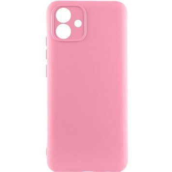 Чехол TPU GETMAN Liquid Silk Full Camera для Samsung Galaxy A07 Pink 555-02428 фото
