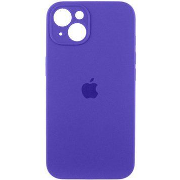 Силіконовий чохол з закритою камерою для iPhone 15 Dark Purple 666-00998 фото