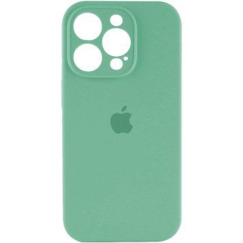 Силіконовий чохол з закритою камерою для iPhone 15 Pro Max Spearmint 666-01154 фото