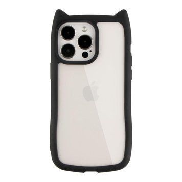 Чехол TPU+PC Cat Ears Case для iPhone 16 Pro Max Black 757-01104 фото