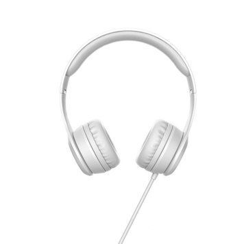 Наушники HOCO W21 Graceful charm wire control headphones Gray 656-01039 фото