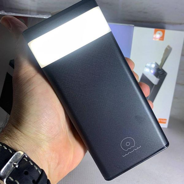 Портативний акумулятор Power Bank WUW Y108 2xUSB 30000mAh Чорний 216-00022 фото