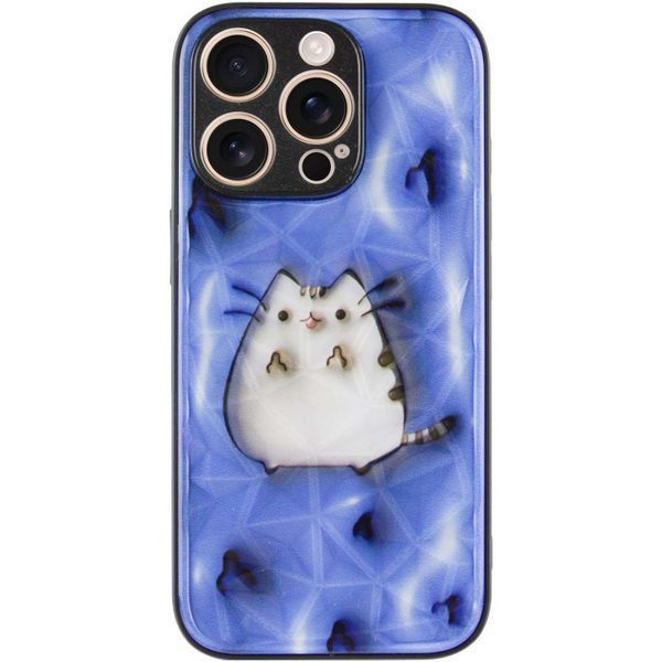 Чехол TPU+PC Prisma Fluffie для Apple iPhone 14 Pro (6.1") Pusheen 208-05487 фото