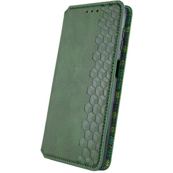 Чохол-книжка Rubic Leather для Xiaomi Redmi 13C 4G/POCO С65 Green 666-02924 фото