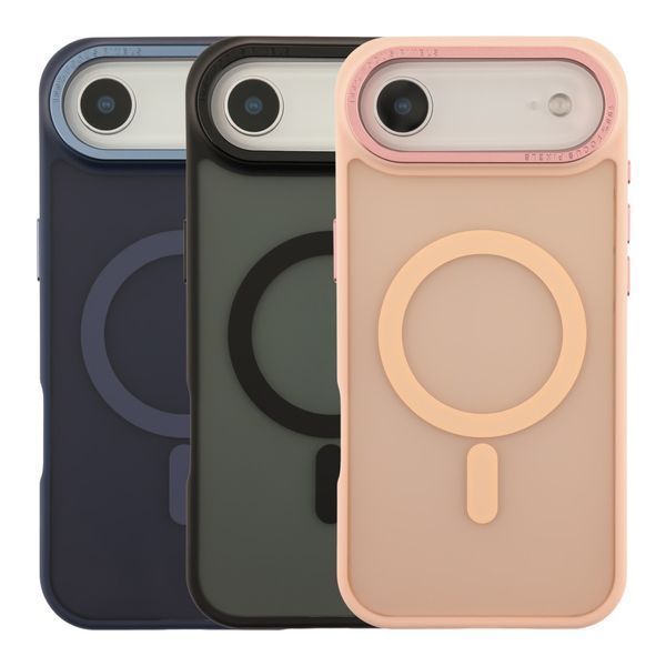 Чехол TPU+PC Goldencis Matte with MagSafe для iPhone 17 Air Dark Blue 2020000496861 фото