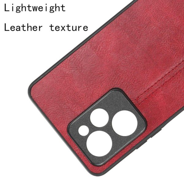 Чехол Cosmiс Leather Case для Poco X5 Pro 5G Red 666-00103 фото