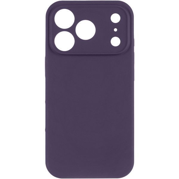 Силіконовий чохол Silk Full Camera Protective для Apple iPhone 17 Pro Max (6.9") Elderberry 777-09549 фото