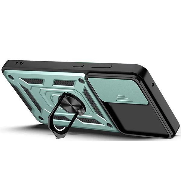 Ударостійкий чохол Camshield Serge Ring для Samsung Galaxy S23 Green 777-04401 фото