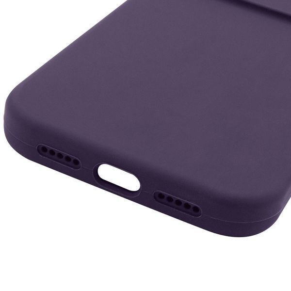 Силіконовий чохол Silk Full Camera Protective для Apple iPhone 17 Pro Max (6.9") Elderberry 777-09549 фото