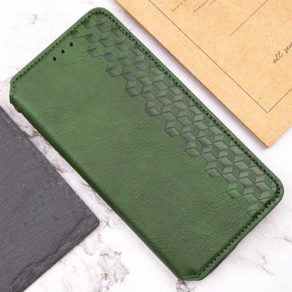 Чохол-книжка Rubic Leather для Xiaomi Redmi 13C 4G/POCO С65 Green 666-02924 фото