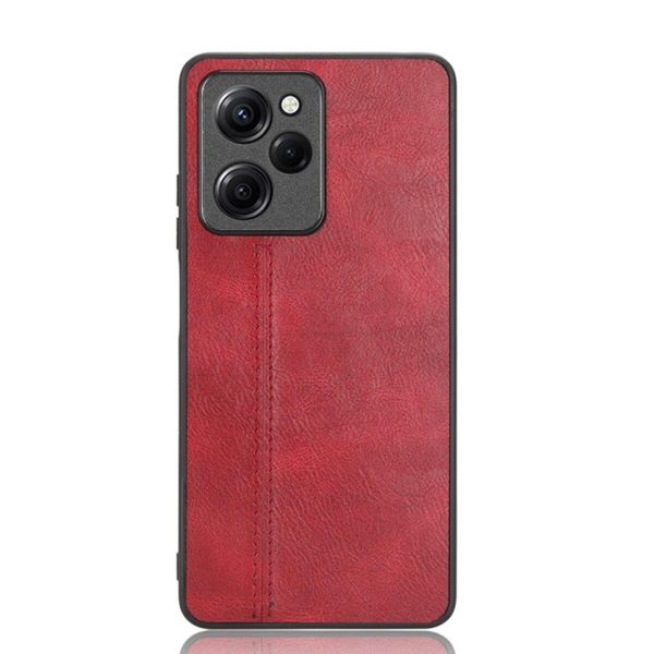 Чехол Cosmiс Leather Case для Poco X5 Pro 5G Red 666-00103 фото