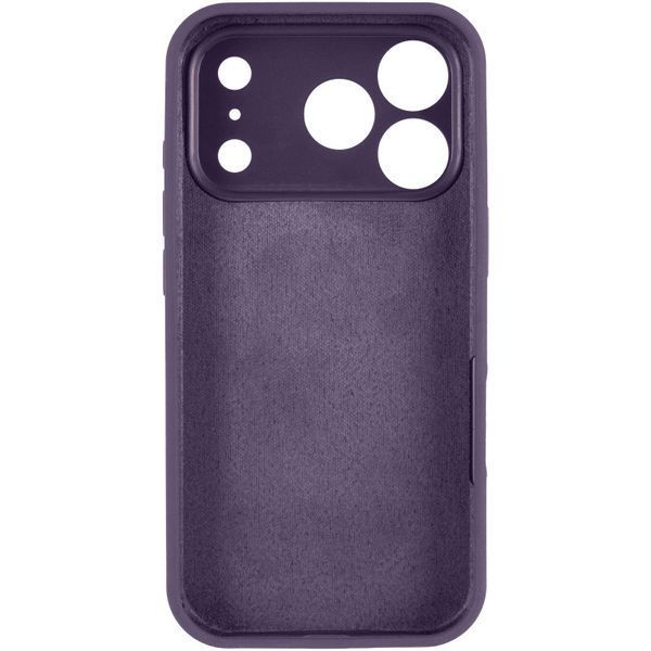 Силіконовий чохол Silk Full Camera Protective для Apple iPhone 17 Pro Max (6.9") Elderberry 777-09549 фото