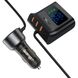 Автомобильное зарядное устройство для ACEFAST B11 138W Car Charger Splitter with Digital Display Black 656-00368 фото 3