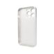 Чехол для смартфона AG Glass Matt Frame Color для iPhone 12 Pro Pearly White 666-00569 фото 2