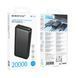 Внешний аккумулятор BOROFONE BJ78A Clever (20000 mAh) Black 216-00126 фото 5