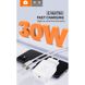 Комплект быстрой зарядки для iPhone WUW T63 Type-C to Lightning 30W Белый 209-00261 фото 5